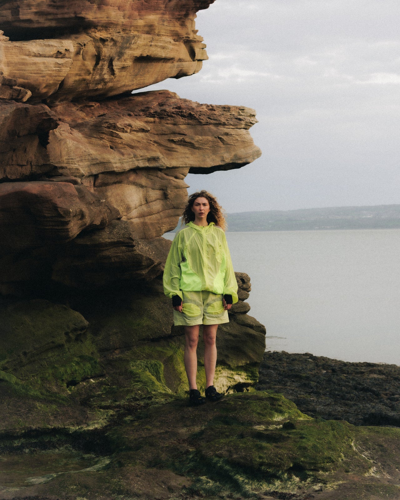 Lagoon Transparent Windbreaker Jacket