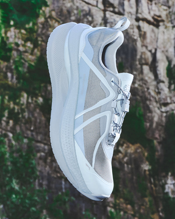 NīNEpointNīNE x LI-NING Time Gate Soft Go Max- Tiles Grey