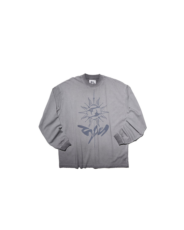 "THE SUN" L/S Logo Tee